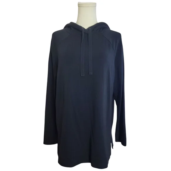 Gap Cloud Light Tunic Hoodie Womens XS- -TP - Black - Picture 2 of 11